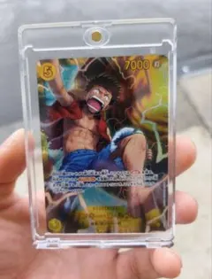 ワンピースカード　神の島の冒険 モンキー・D・ルフィ sec op15-119