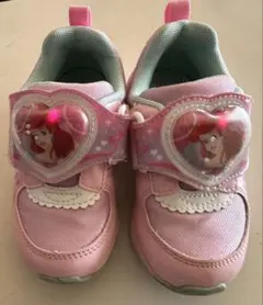 アリエル ディズニー プリンセス 光る靴 スニーカー　15.0EE ムーンスター