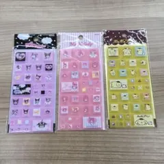 【新品未使用未開封】サンリオタイルシール　3点セット