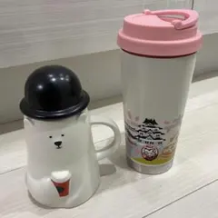 スターバックス　ステンレスタンブラー さくら　starbucks 2点セット