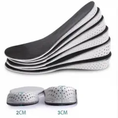 新品シークレットインソール中敷ヒール身長アップ背が高くなる敷き低反発防臭抗菌美脚
