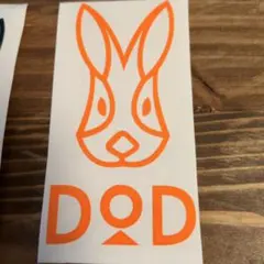 DOD ウサギデザイン カッティングステッカー