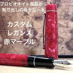 未使用に近い パイロット カスタム レガンス マーブルレッド F 細字 万年筆 2026年最新】パイロット レガンスの人気アイテム - メルカリ