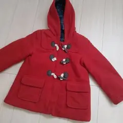 ダッフルコート(フード付き)　キッズ女の子　中綿　130