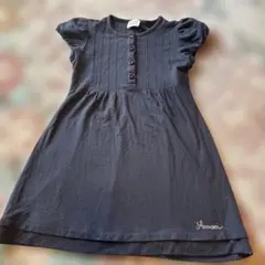 ARMANI JUNIOR 半袖ワンピース ブラック　120のサムネイル