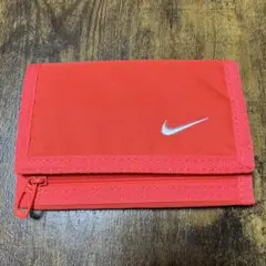 NIKE 三つ折り財布　ナイロン　ピンク