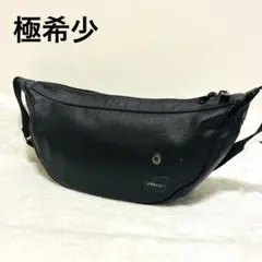 【極希少】ポーター 三日月 レザー ボディバッグ ブラック ジャムホームメイド