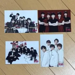 嵐 5×20 ライブグッズ 集合フォトカード 4枚セット