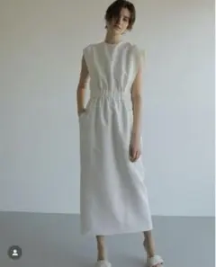 Acka drape one-piece ホワイトsize2 - メルカリ