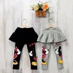 子供服 ミッキー×ミニー キュロットスカート
