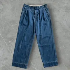 2024ss journal standard 2タックワイドデニムパンツ 38 - メルカリ