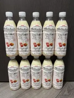 KIRIN とろとろ桃のフルーニュ 500ml 14本セット - メルカリ