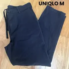 UNIQLO ユニクロ メンズ パンツ Mサイズ ネイビー 濃紺