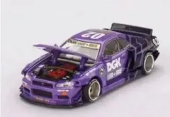 MINIGT1/64 街道ハウスGT-R (R34) 3台セット - メルカリ