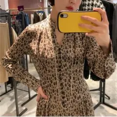 akaneutsunomiya人気完売 花柄ジャガードジャージーワンピース