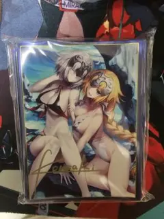[未開封] FGO ジャンヌダルク ジャンヌオルタ 光崎 スリーブ
