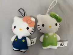 マクドナルド　ハッピーセット　ハローキティ ぬいぐるみ 2体