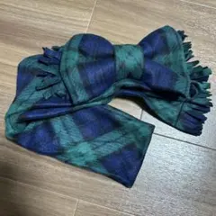 マフラー リボン チェック