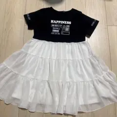 Jenni Love Girl 半袖ワンピース 黒白