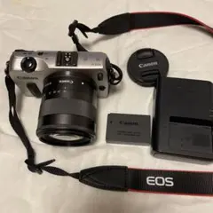 Canon EOS M ミラーレス一眼 手振れ補正標準&単焦点レンズ 元箱付き