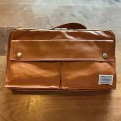 PORTER ポーター フリースタイル ボディバッグ キャメル