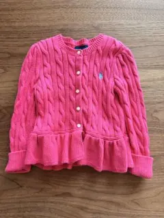 Ralph Lauren ピンク カーディガン 24M