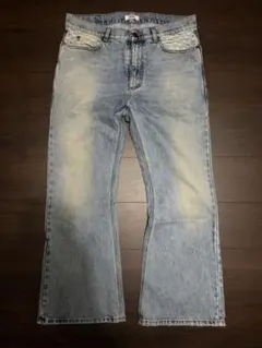ERL 2024ss blue stars distressed jeans - メルカリ