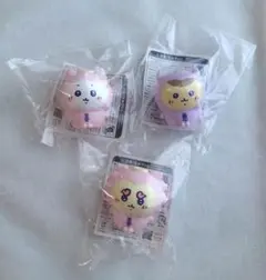 ちいかわ ミニソフビ てんし&あくま ハチワレ くりまんじゅう シーサー