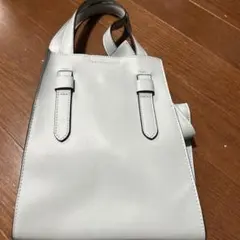 ライトグレー トートバッグ