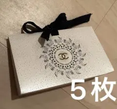CHANEL シャネル ギフトボックス 2025 ホリデー ホワイト 5枚