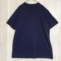 UNIQLO ユニクロ　Vネック ドライTシャツ　ネイビー　M