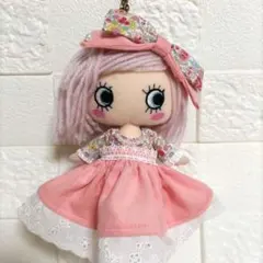 ☆ハンドメイド イルメール マリーちゃん＆モンストちゃん(ピンク)3点セット☆ ☆ハンドメイド イルメール マリーちゃん＆モンストちゃん