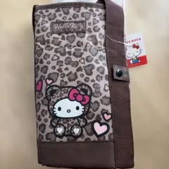 アベイル 着ぐるみキティヒョウ柄 保冷お買い物バッグ エコバッグのサムネイル