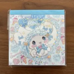 【新品】飴ノ森ふみか×サンリオコラボ♡シナモロール　メモパッド　シナモン　メモ帳