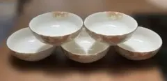 桜柄 小鉢 5客セット 金縁 和食器のサムネイル