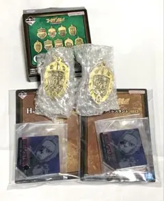 ゴールデンカムイ 一番くじ 二階堂 (メタルチャーム×2/アクリルスタンド×2)
