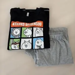 にゃんこ長袖パジャマセット