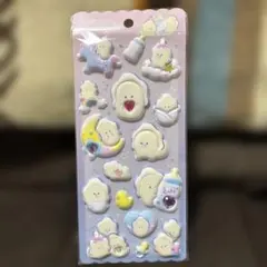 新品　つぶらな瞳のぷくぷくシール　なまがき