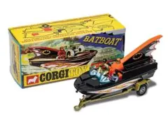 コーギ 1:46 1966 TV バットマン・バットボート・アンド・トレーラー コーギ 1:46 1966 TV バットマン・バットボート・アンド・トレーラー