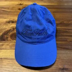 【古着】IDEA Record キャップ　青