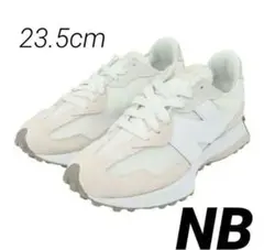 新品　ニューバランス　U327 LNA D ベージュ　ホワイト 23.5cm