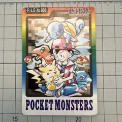 ポケットモンスター カードダス カメックス FILE No.009 ホログラム