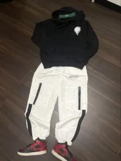 美品　ダンス　スポーツウェア　ストリート　HIPHOP パンツ　140cm