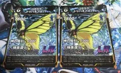 【匿名配送】蟲神器　ゴクラクトリバネアゲハ×2
