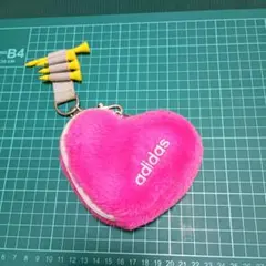 adidas ゴルフボールケース ピンク ハート型のサムネイル