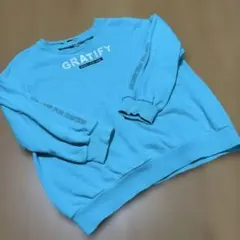 ジェニィラブ　エメラルドグリーン　トレーナー