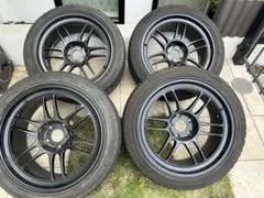 4本セット18インチENKEI RPF1 Matte Blackのサムネイル