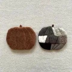 pumpkin ornament 2枚セット