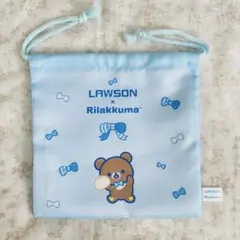 LAWSON x Rilakkuma 巾着袋