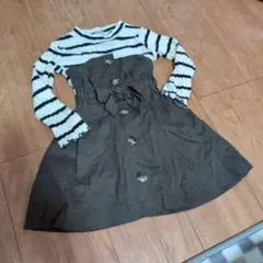 美品 BREEZE 80cm トレンチワンピース